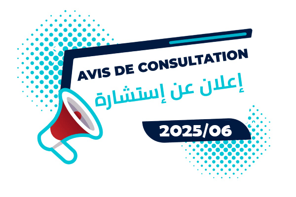Read more about the article إعلان استشارة عدد 06/2025 : تنظيم دورة تكوينية في مجال إعداد وتقديم مشاريع تعاون دولي